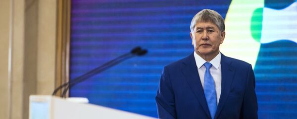 Almazbek Atambáev, presidente de Kirguistán - Sputnik Mundo