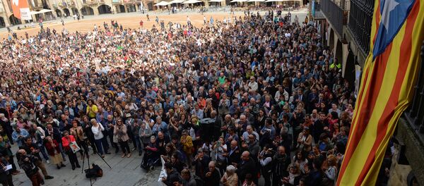 Protestas en Cataluña - Sputnik Mundo