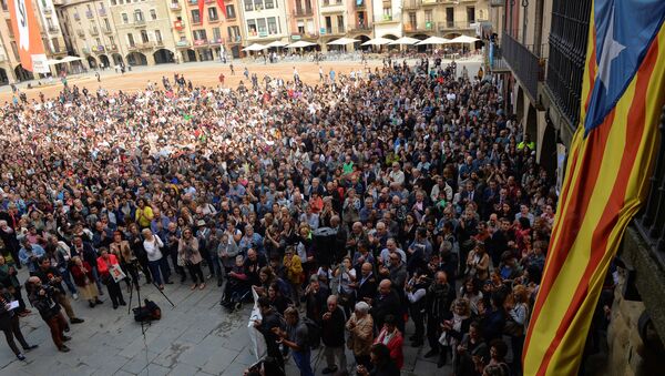 Protestas en Cataluña - Sputnik Mundo