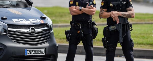 La Policía nacional española - Sputnik Mundo