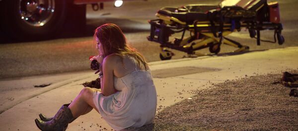 Fuertes imágenes: el tiroteo más grave de la historia de EEUU - Sputnik Mundo