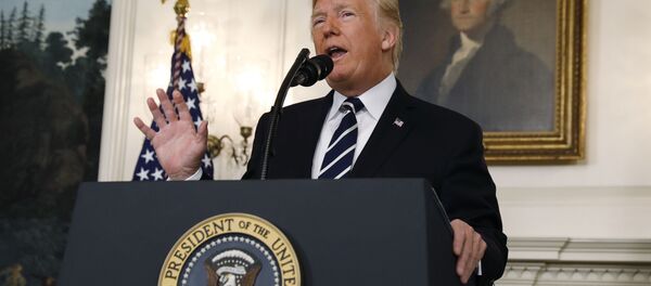 Donald Trump, presidente de EEUU - Sputnik Mundo