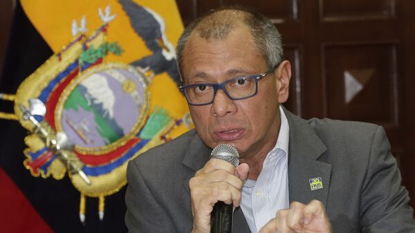 Jorge Glas, el vicepresidente de Ecuador - Sputnik Mundo