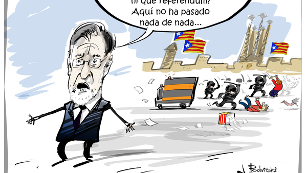 ¿Qué referéndum? Aquí no ha pasado nada ¿Qué referéndum? Aquí no ha pasado nada - Sputnik Mundo