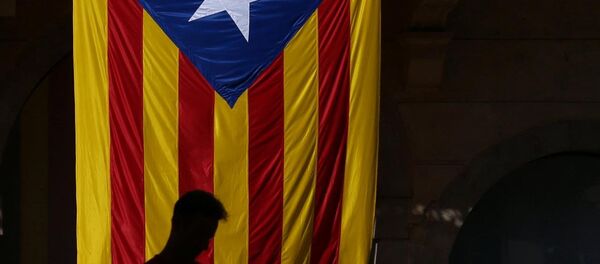 Bandera independentista de Cataluña - Sputnik Mundo