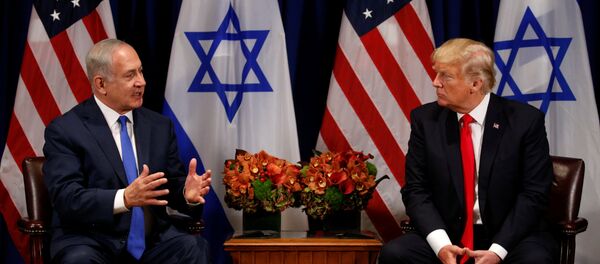 Primer ministro de IsraelBenjamin Netanyahu, y presidente de EEUU, Donald Trump Primer ministro de IsraelBenjamin Netanyahu, y presidente de EEUU, Donald Trump - Sputnik Mundo