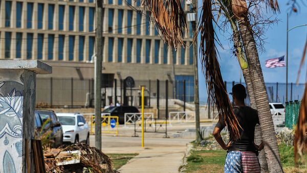 La embajada de EEUU en Cuba - Sputnik Mundo