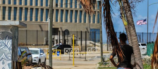 La embajada de EEUU en Cuba - Sputnik Mundo