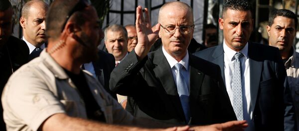 Rami Hamdallah, el primer ministro palestino Rami Hamdallah, el primer ministro palestino - Sputnik Mundo
