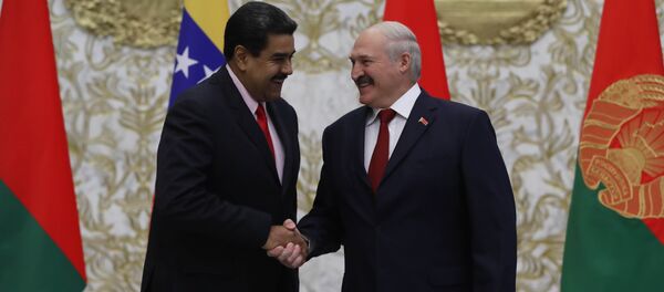 El presidente de Venezuela, Nicolás Maduro, y el presidente de Bielorrusia, Alexandr Lukashenko - Sputnik Mundo