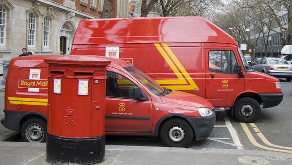 Las furgonetas de Royal Mail Las furgonetas de Royal Mail - Sputnik Mundo