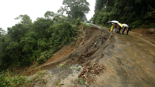 Las consecuencias de la tormenta tropical Nate - Sputnik Mundo