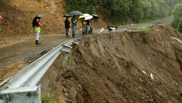 Las consecuencias de la tormenta tropical Nate - Sputnik Mundo