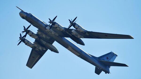 Bombardero estratégico Tu-95MS - Sputnik Mundo