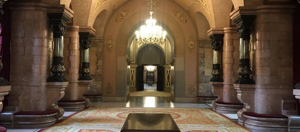 El interior del Parlamento de Cataluña El interior del Parlamento de Cataluña - Sputnik Mundo