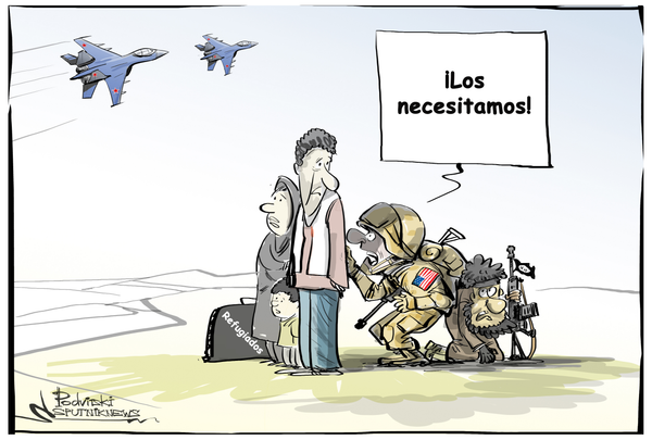 'Escudo humano' para la base de EEUU - Sputnik Mundo