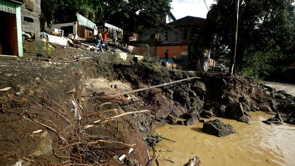 Las consecuencias de la tormenta tropical Nate - Sputnik Mundo