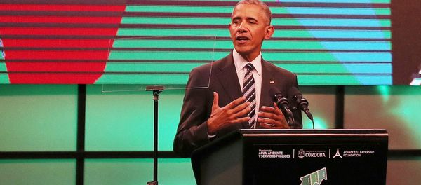 Barack Obama, expresidente de EEUU durante su visita a Argentina Barack Obama, expresidente de EEUU durante su visita a Argentina - Sputnik Mundo