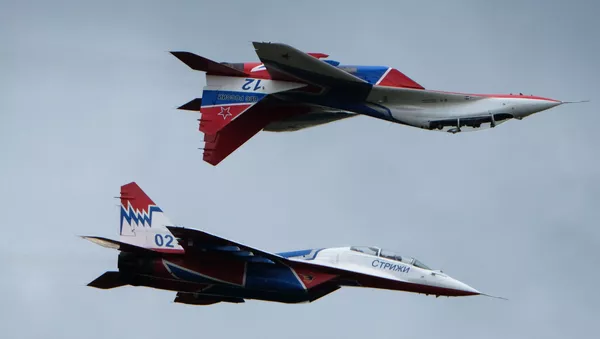 Los aviones rusos MiG-29 - Sputnik Mundo