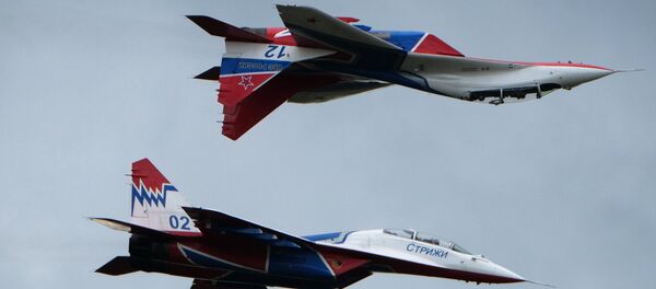 Los aviones rusos MiG-29 - Sputnik Mundo