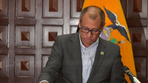 Jorge Glas, el vicepresidente de Ecuador - Sputnik Mundo