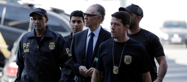 Carlos Arthur Nuzman, expresidente del Comité Olímpico de Brasil (archivo) - Sputnik Mundo