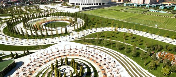 Nuevo parque de la ciudad de Krasnodar, Rusia - Sputnik Mundo