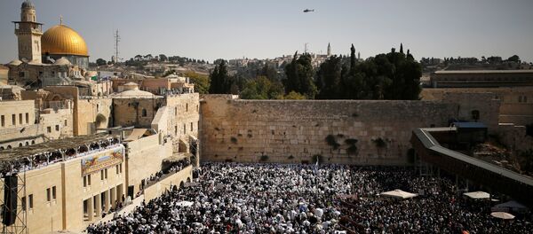 Vista a la Explanada de las Mezquitas de Jerusalén - Sputnik Mundo