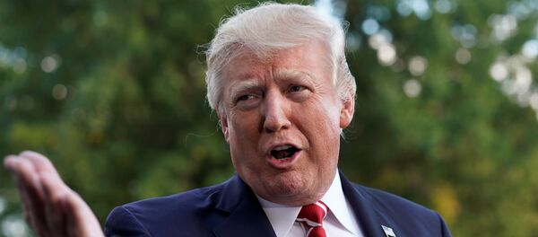 Donald Trump, presidente de EEUU - Sputnik Mundo