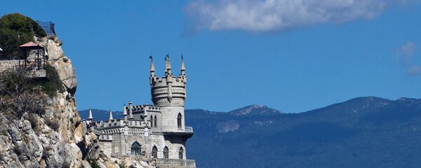 El castillo Nido de golondrina en Crimea (archivo) - Sputnik Mundo