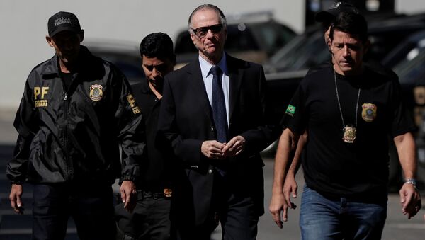 Carlos Arthur Nuzman, expresidente del Comité Olímpico de Brasil (archivo) - Sputnik Mundo