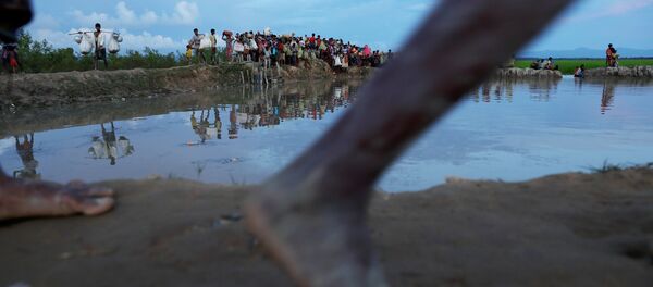 Refugiados rohinyás en Bangladés - Sputnik Mundo
