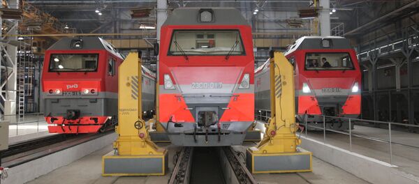 Locomotoras (imagen ilustrativa) Locomotoras (imagen ilustrativa) - Sputnik Mundo