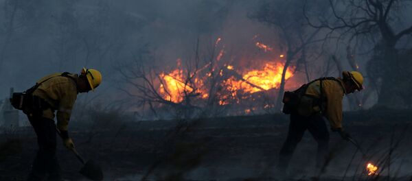 Incendios forestales en California, EEUU - Sputnik Mundo