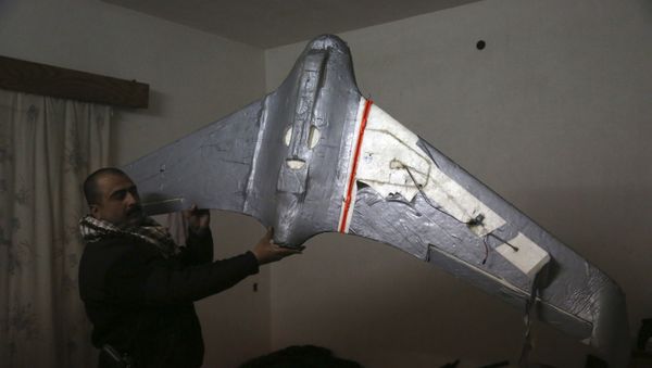 Un dron de Daesh Un dron de Daesh - Sputnik Mundo