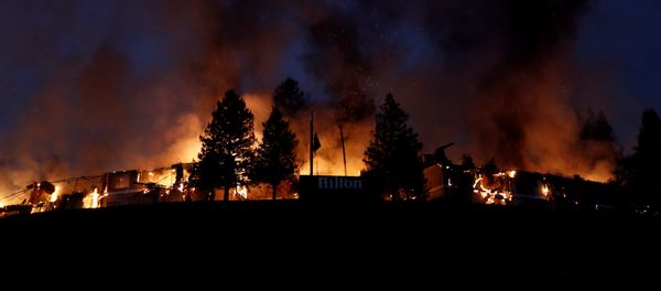 Incendios forestales en California, EEUU - Sputnik Mundo