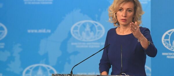 María Zajárova, la portavoz de la Cancillería rusa - Sputnik Mundo