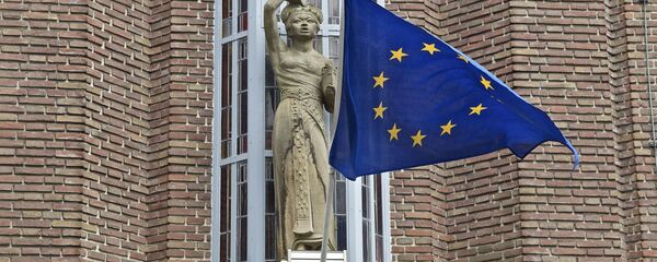 La bandera de la Unión Europea - Sputnik Mundo