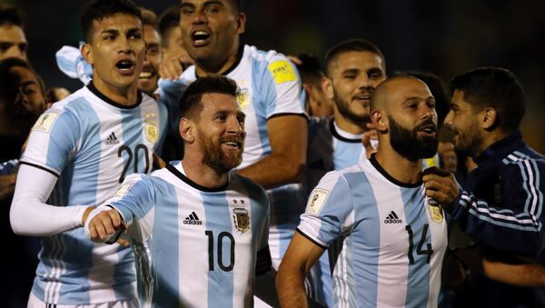 La selección de Argentina La selección de Argentina - Sputnik Mundo
