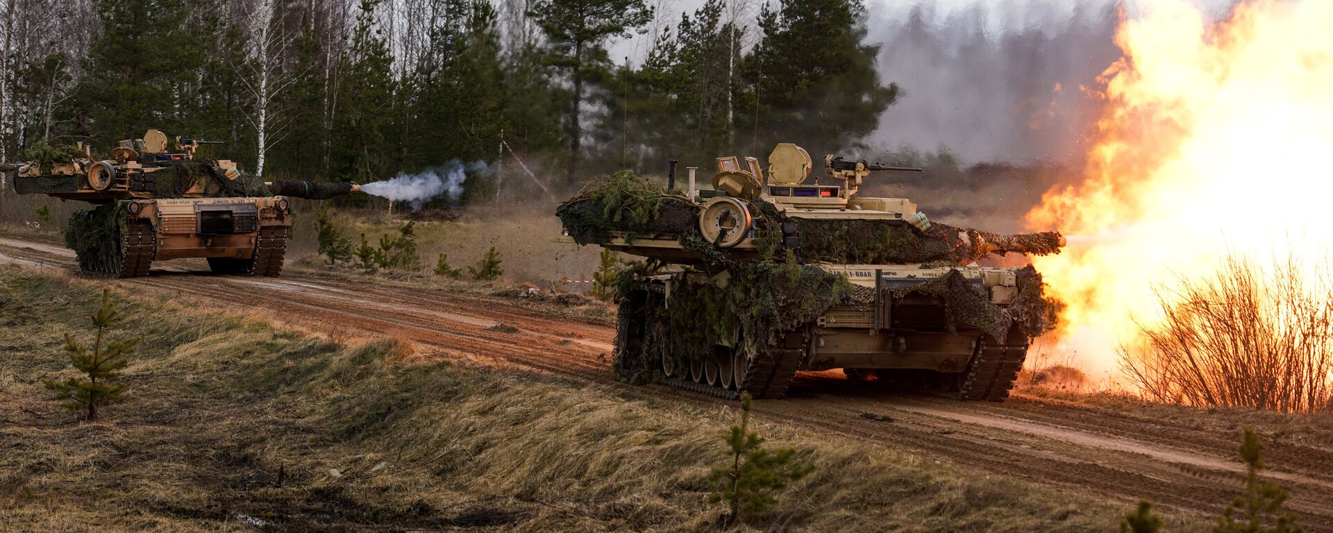 Los tanques Abrams M1 - Sputnik Mundo, 1920, 09.05.2023