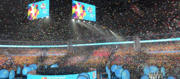Magnifica ceremonia de apertura del Festival Mundial de Juventud y Estudiantes en Sochi - Sputnik Mundo