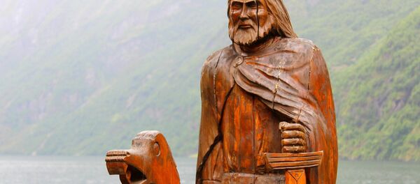 Una fugira de vikingo (imagen ilustrativa) Una fugira de vikingo (imagen ilustrativa) - Sputnik Mundo