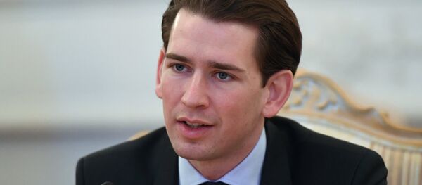 Sebastian Kurz, canciller austriaco (archivo) - Sputnik Mundo