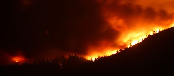 Incendios devoran Galicia en octubre de 2017 Incendios devoran Galicia en octubre de 2017 - Sputnik Mundo