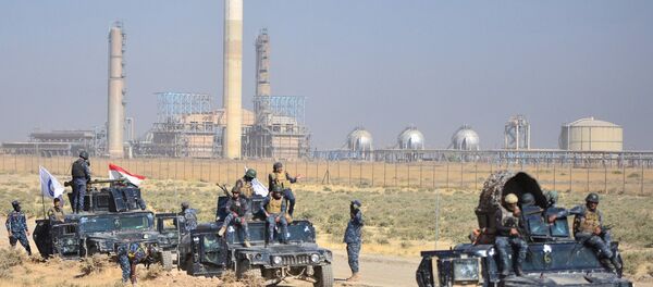 Tropas iraquíes en Kirkuk - Sputnik Mundo
