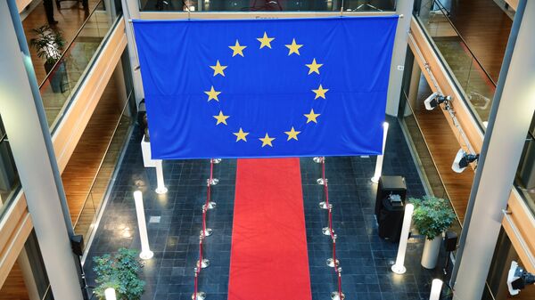 La bandera de la UE - Sputnik Mundo