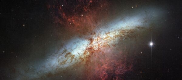 Una galaxia (imagen referencial) - Sputnik Mundo