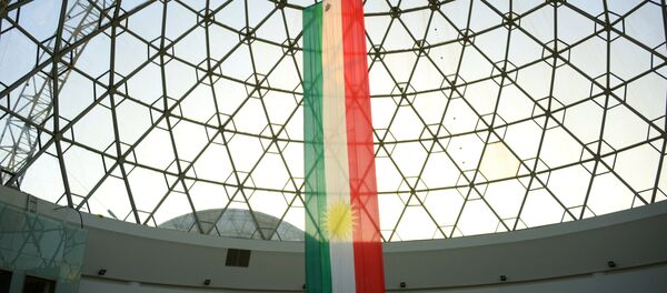 Bandera del Kurdistán iraquí - Sputnik Mundo