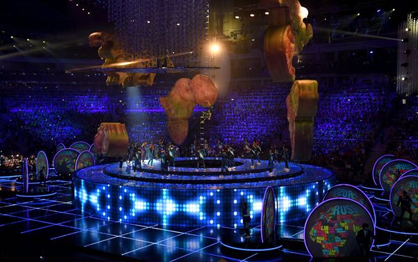 Ceremonia de apertura del XIX Festival Mundial de la Juventud y los Estudiantes - Sputnik Mundo