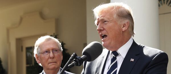 Donald Trump, presidente de EEUU - Sputnik Mundo